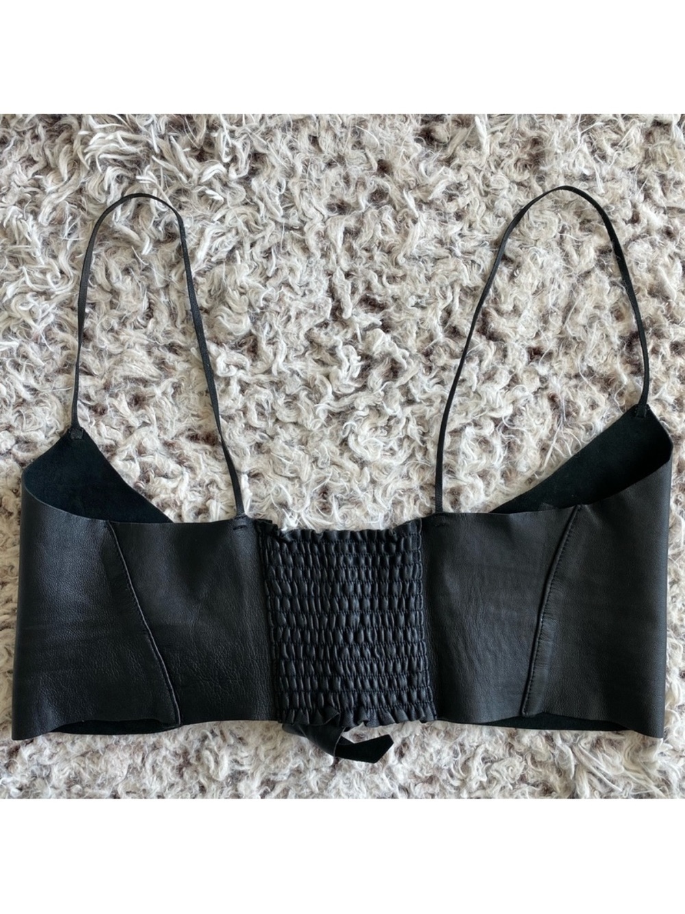 Rat & Boa Leather Knox Bra - Picture 4 of 6